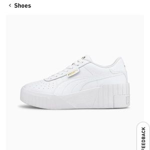 EUC Puma Cali Wedge sneakers size 6.5